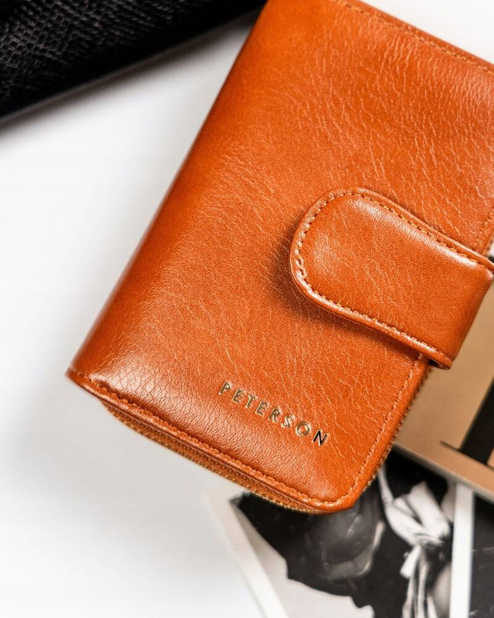  Leatherette wallet RFID PETERSON PTN 009-F