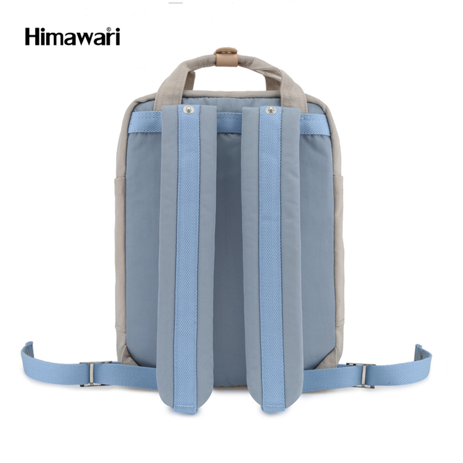 Plecak w odcieniach beżu i niebieskiego na laptopa - Himawari