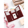 Leather wallet 4U CAVALDI PX23-DNH-BL-RED