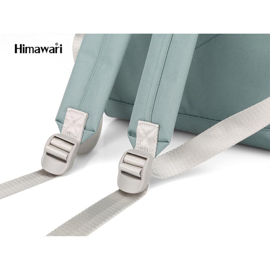 Czerwony plecak miejski na laptopa z portem USB - Himawari