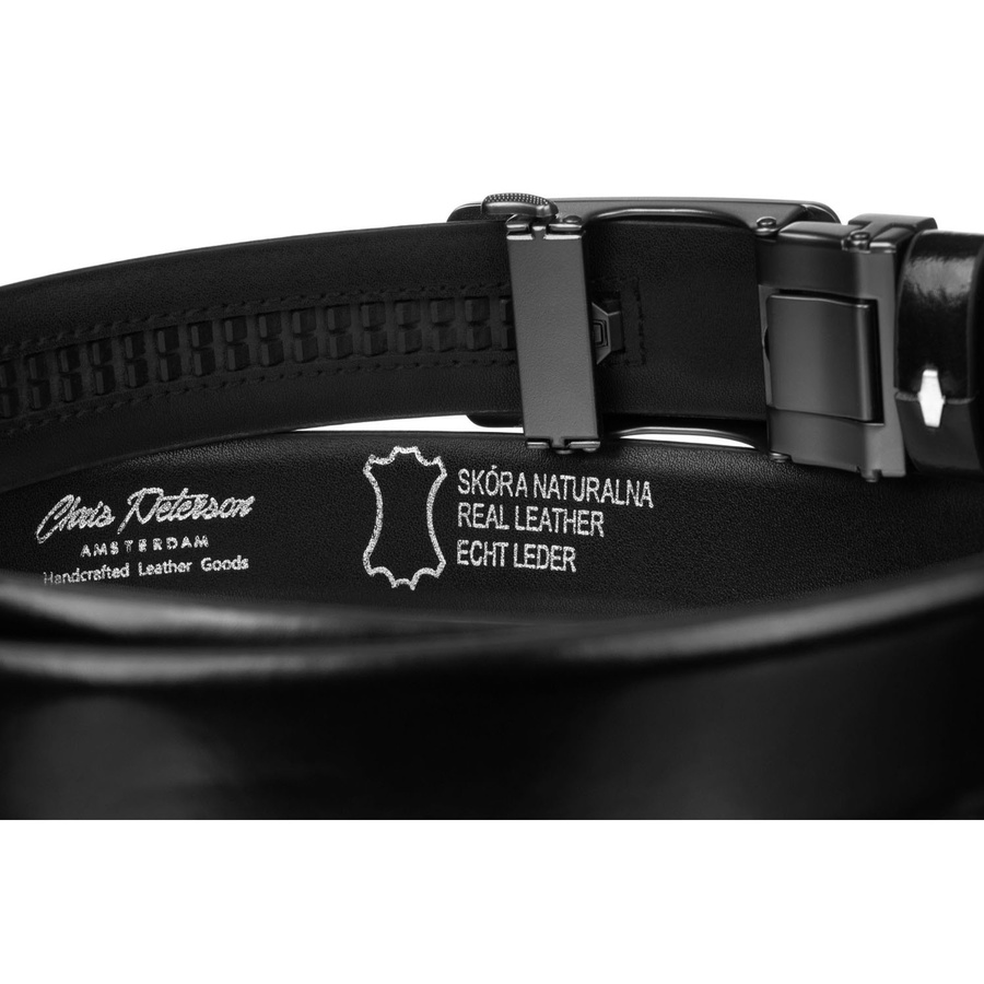 Leather belt PETERSON PTN A011