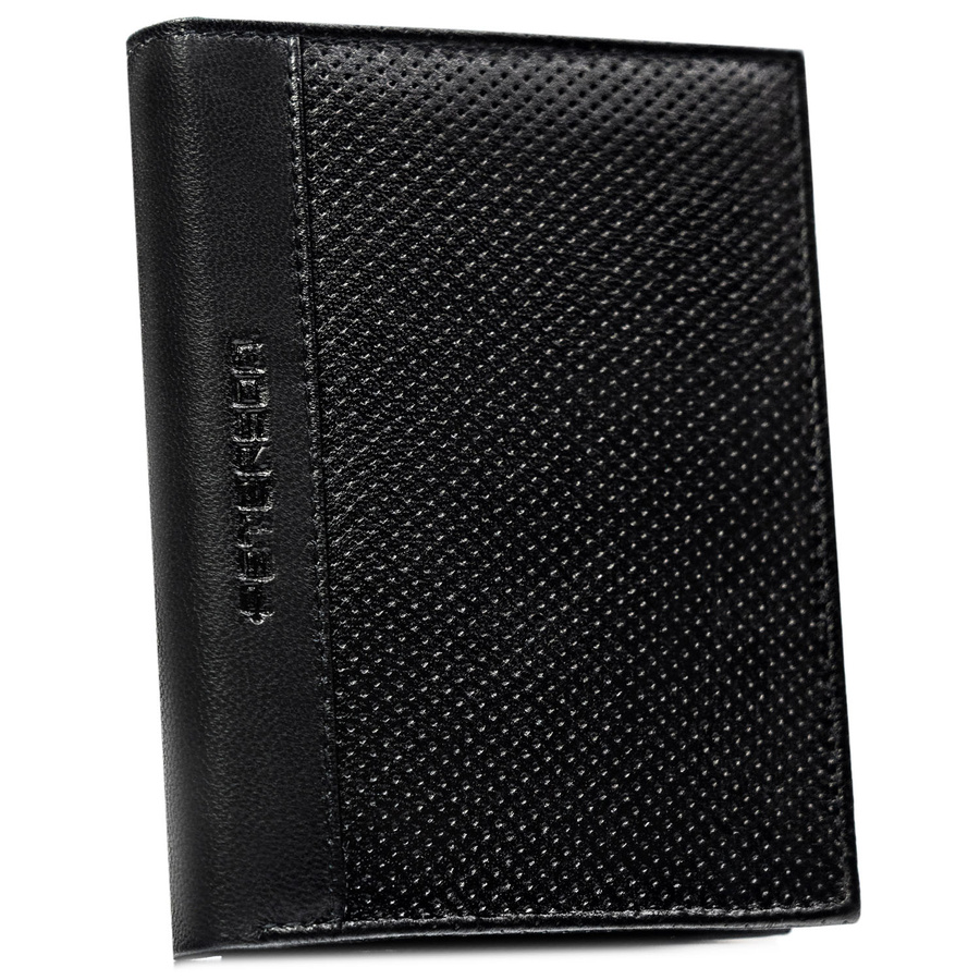 Leather wallet RFID PETERSON PTN N4-DOT