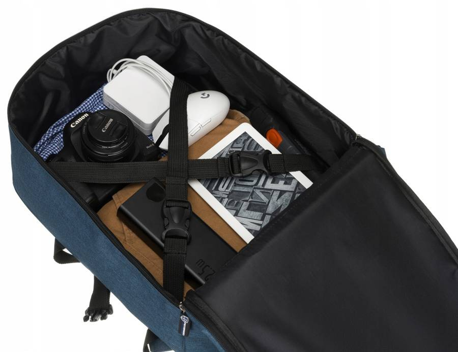 Polyester bagpack PETERSON PTN GPL-01-T