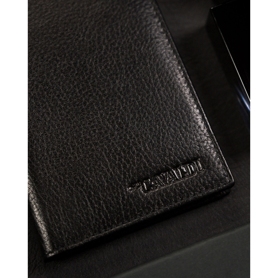 Leather card case 4U CAVALDI CW-PAS-NDM