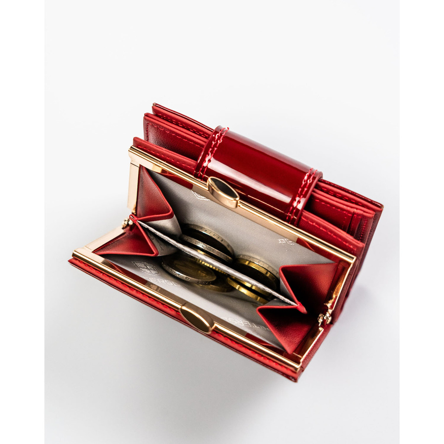 Leather wallet RFID PETERSON PTN BC-42329