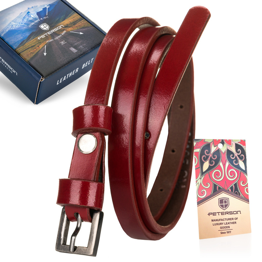 Leather women belt PETERSON PTN 1-A