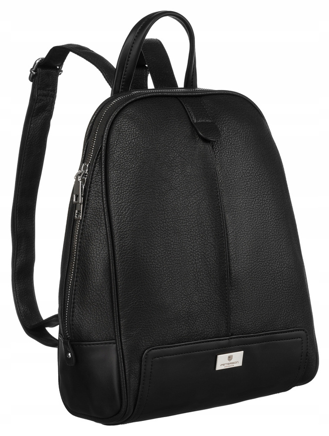 Leatherette bagpack PETERSON PTN PL