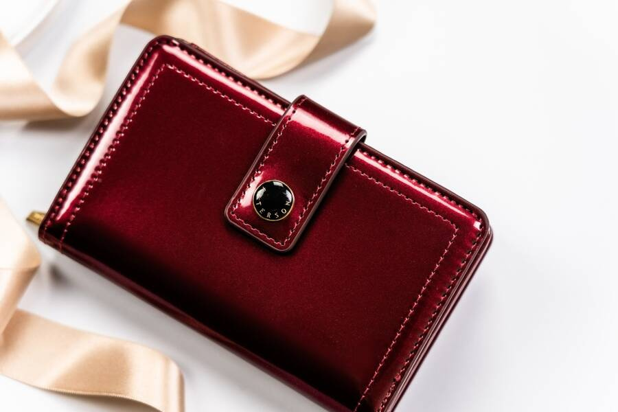 Leatherette wallet RFID PETERSON PTN 002-LAK