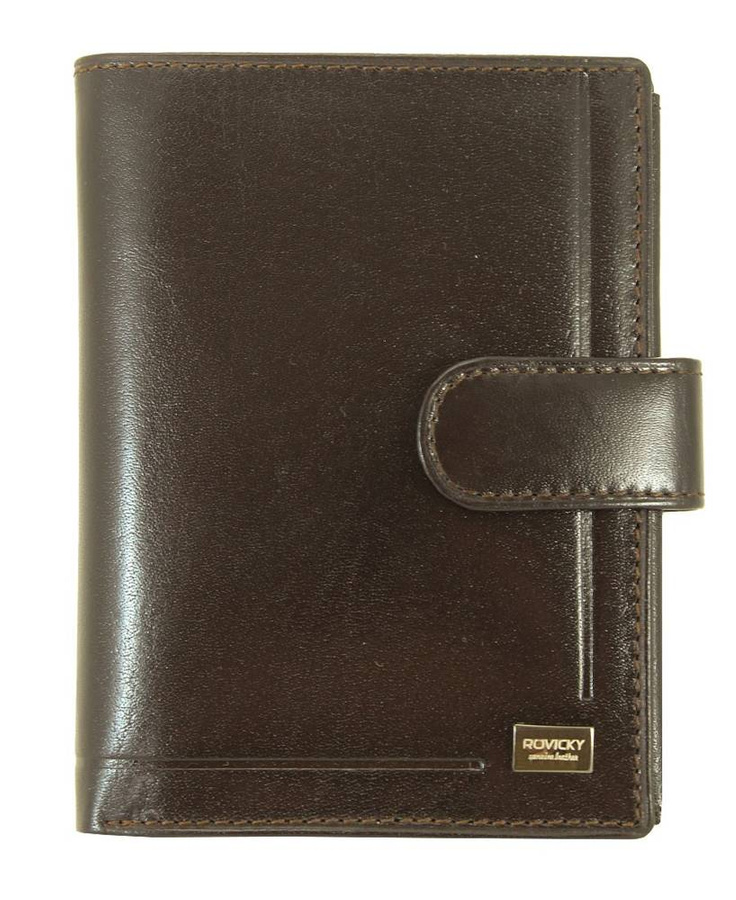 Leather men wallet RFID ROVICKY PC-101L-BAR