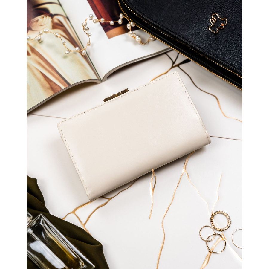 Leather and leatherette wallet RFID PETERSON PTN PX23-PF2