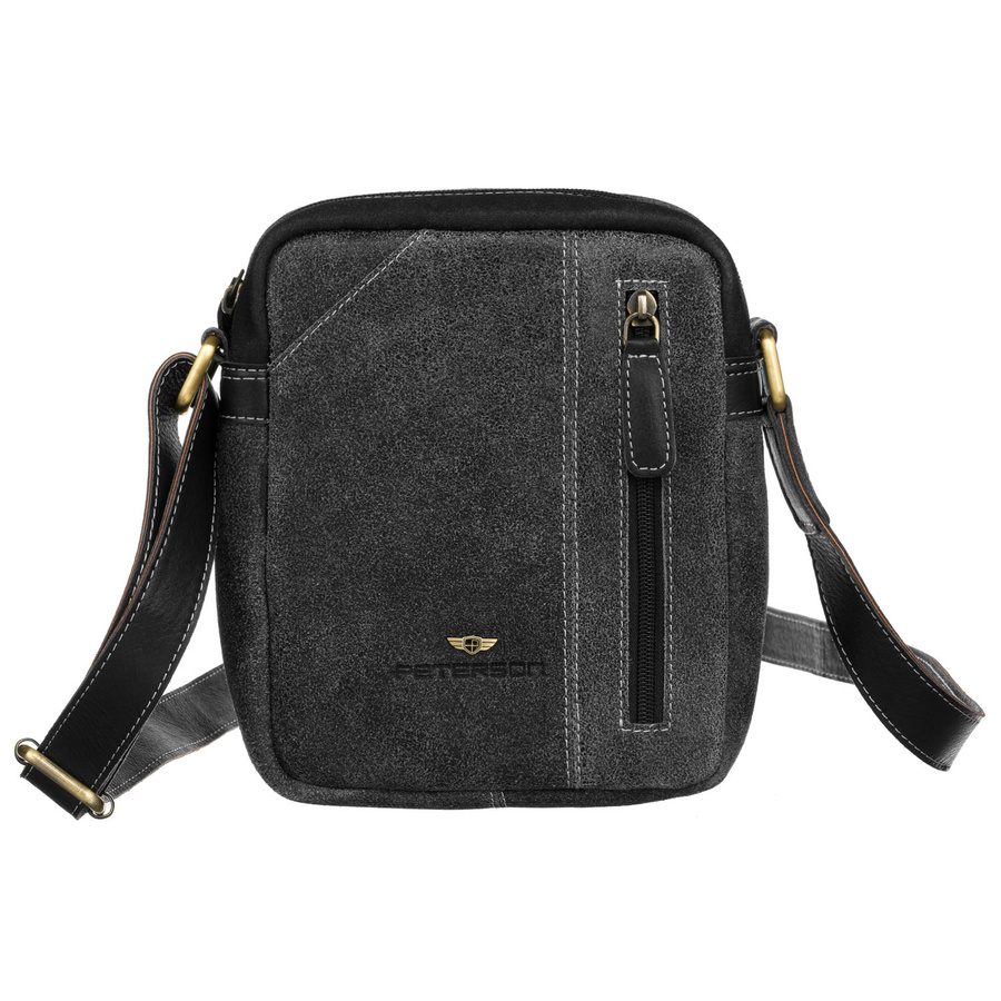 Leather bag PETERSON PTN 8023-SCC