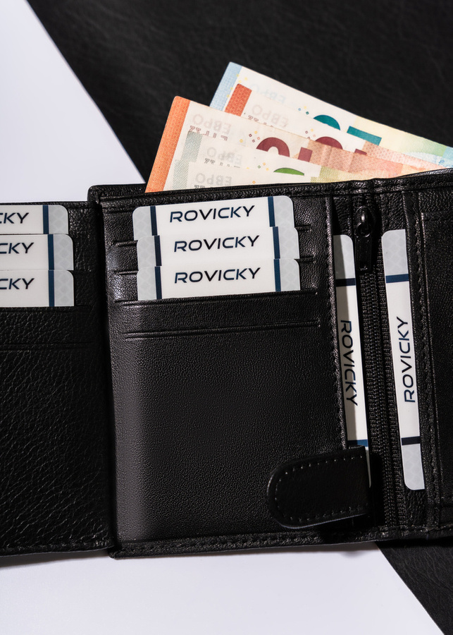 Leather wallet RFID ALWAYS WILD N4-GV