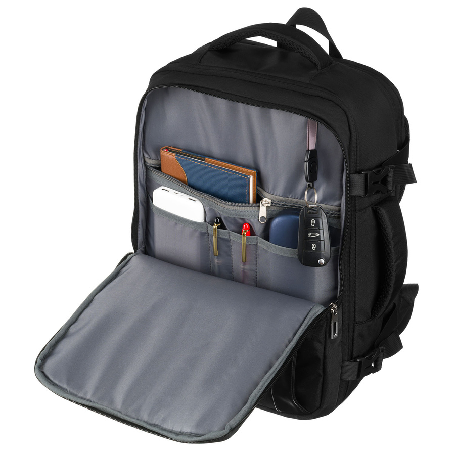 Nylon laptop bagpack PETERSON PTN 24403