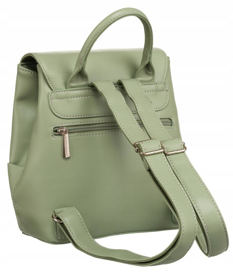 Leatherette bagpack DAVID JONES 6746-2