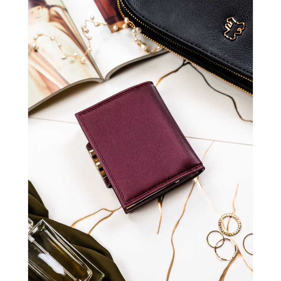 Leather wallet RFID PETERSON PTN PS329-HNL