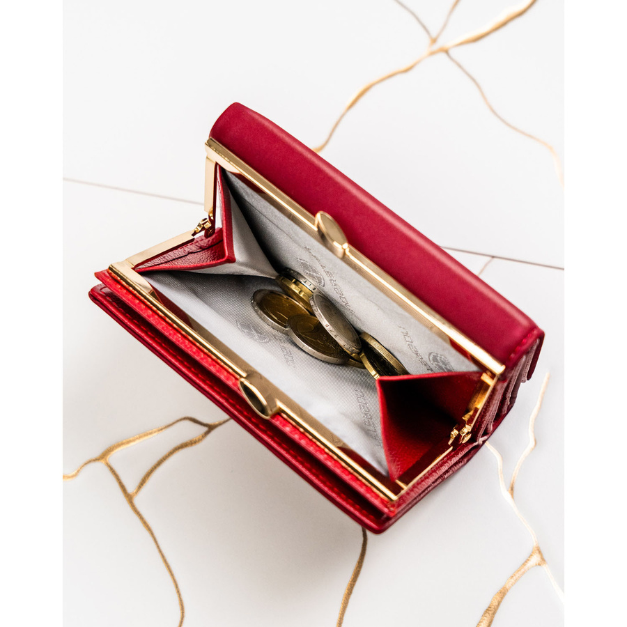 Leather and leatherette wallet RFID PETERSON PTN PS15-09-HNL