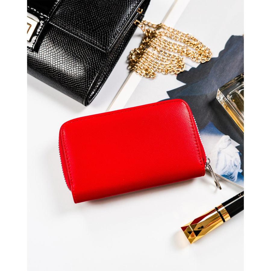 Leatherette wallet 4U CAVALDI ABT-03-BL
