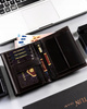 Leather wallet RFID PETERSON PTN 22307-VT