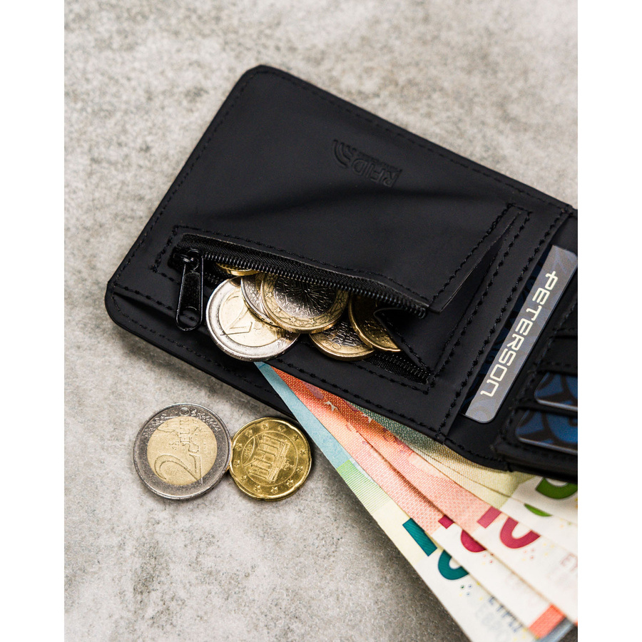 Leatherette wallet RFID PETERSON PTN EH-07Z