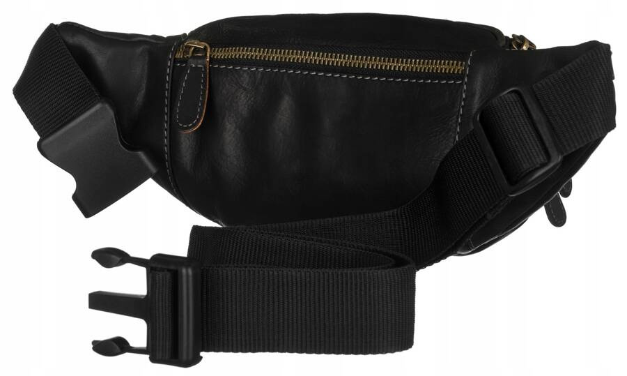 Leather bumbag PETERSON PTN WB-2506-COM