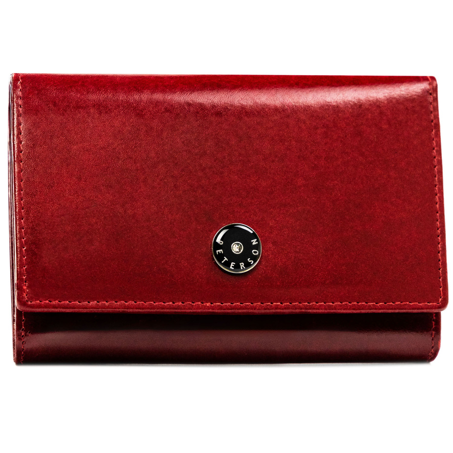 Leather wallet RFID PETERSON PTN 27079-TVT
