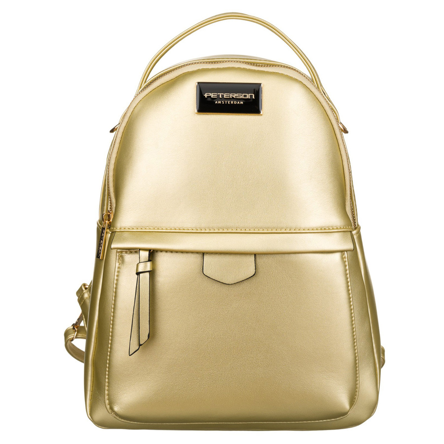Leatherette bagpack PETERSON PTN F3606