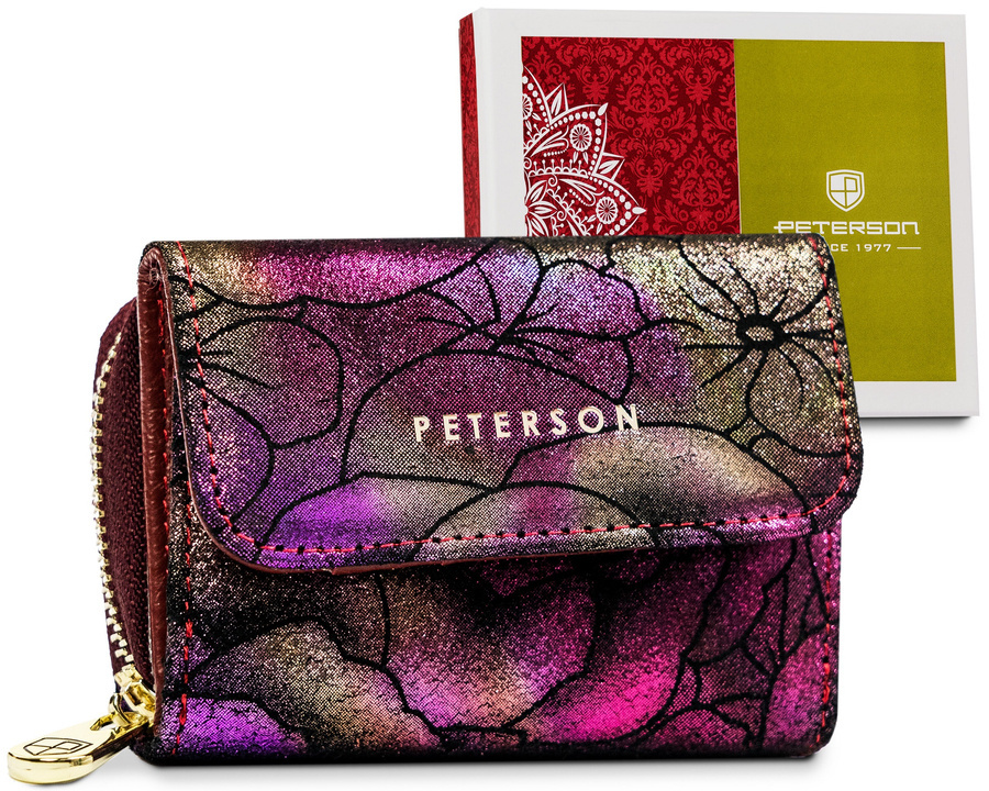 Leather's wallet RFID PETERSON PTN 423229-MD