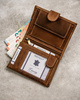 Leather wallet RFID ALWAYS WILD N4L-CHM