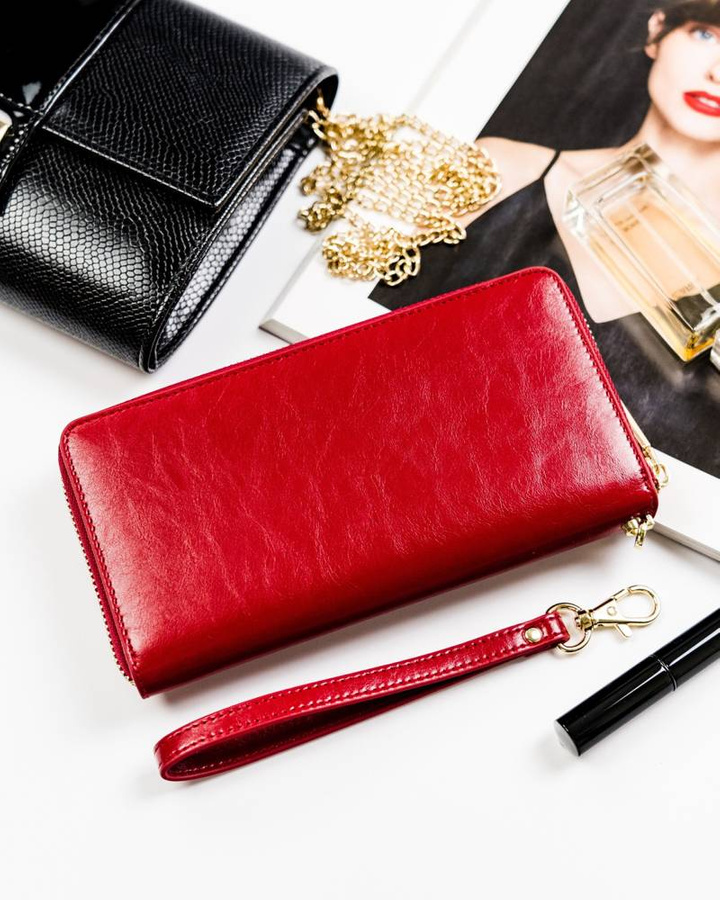 Leather women wallet PETERSON PTN PL-781