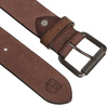Leather belt PETERSON PTN LTP-BUF