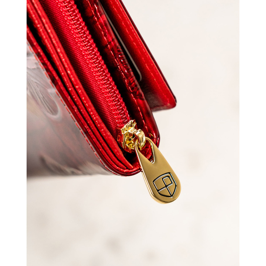 Leather wallet RFID PETERSON PTN 42106-BF