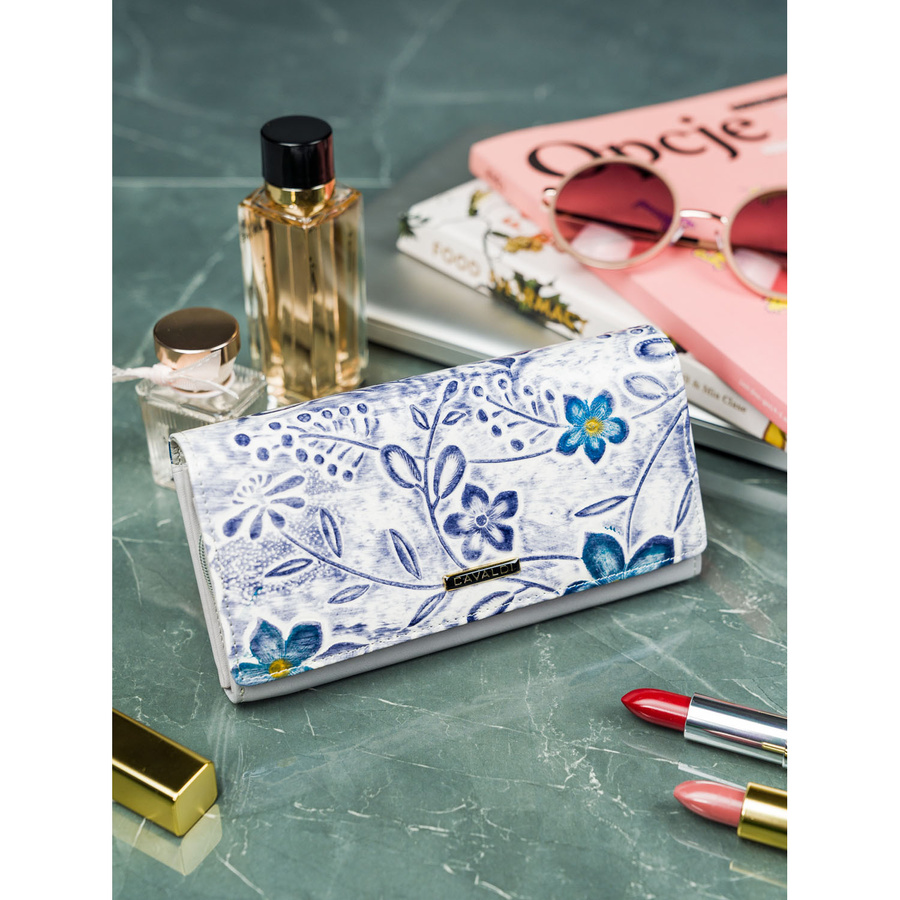 Modny portfel damski wykonany ze skóry naturalnej i ekologicznej - 4U Cavaldi