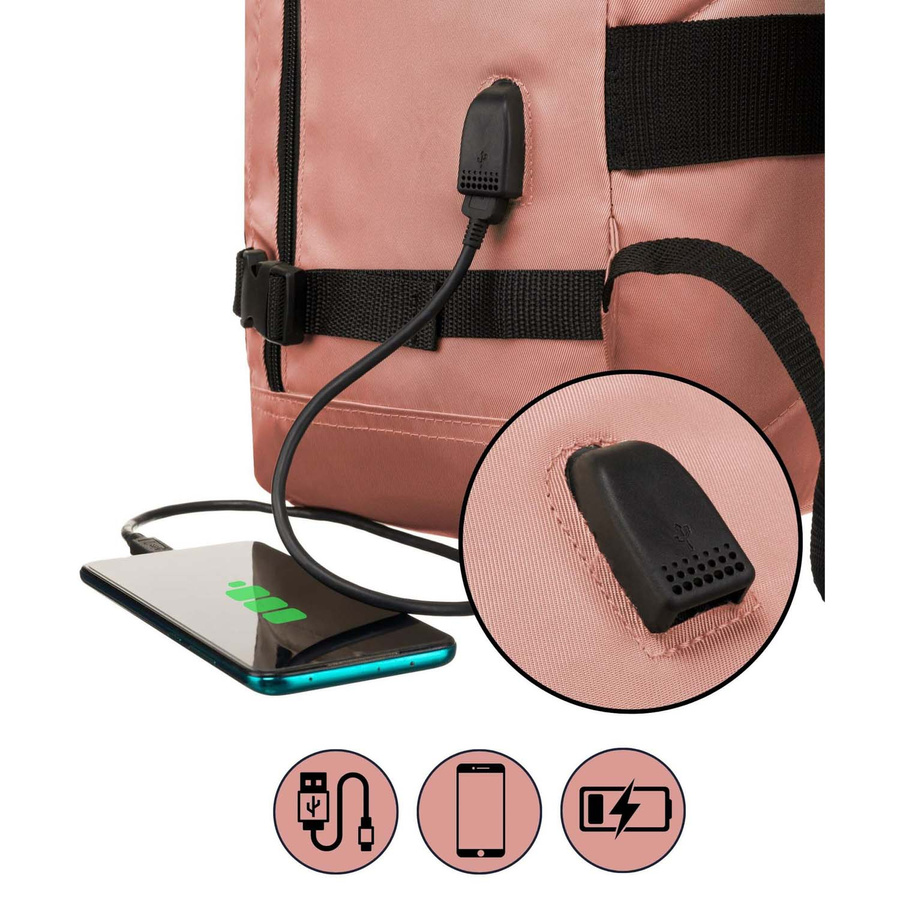 Polyester bagpack PETERSON PTN APP
