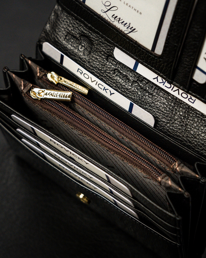 Leather women wallet LORENTI JP-507-SH-RFID