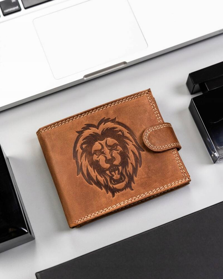 Leather wallet RFID ALWAYS WILD N992-CHM