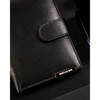 Leather wallet RFID RONALDO RM-03L-BDF-BL