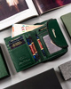 Leather wallet RFID PETERSON PTN KA-21