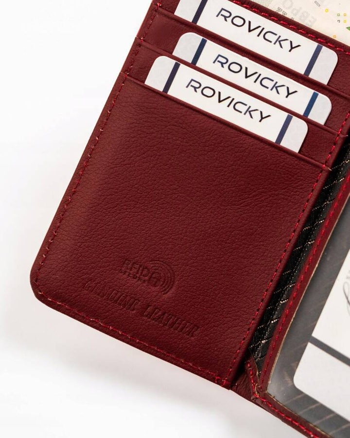 Leather & leatherette wallet RFID 4U CAVALDI PX31-JMP