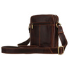 Leather bag PETERSON PTN TB-8020-WAX