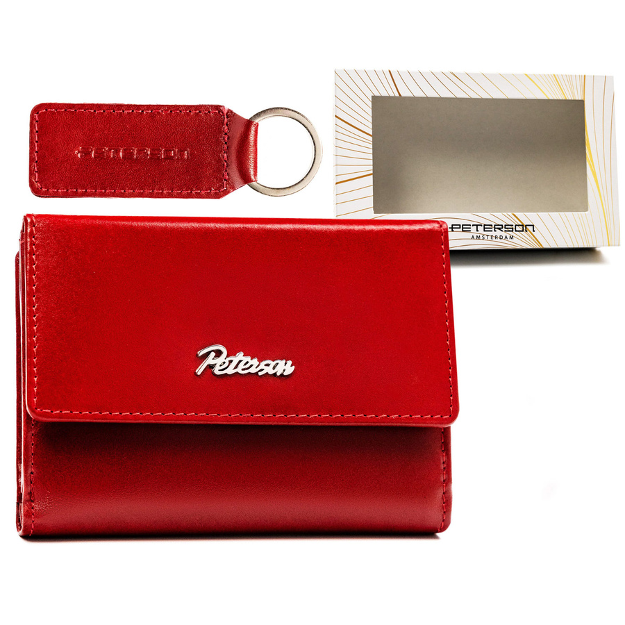 Leather gift set PETERSON PTN SET-D-66-KCS-253