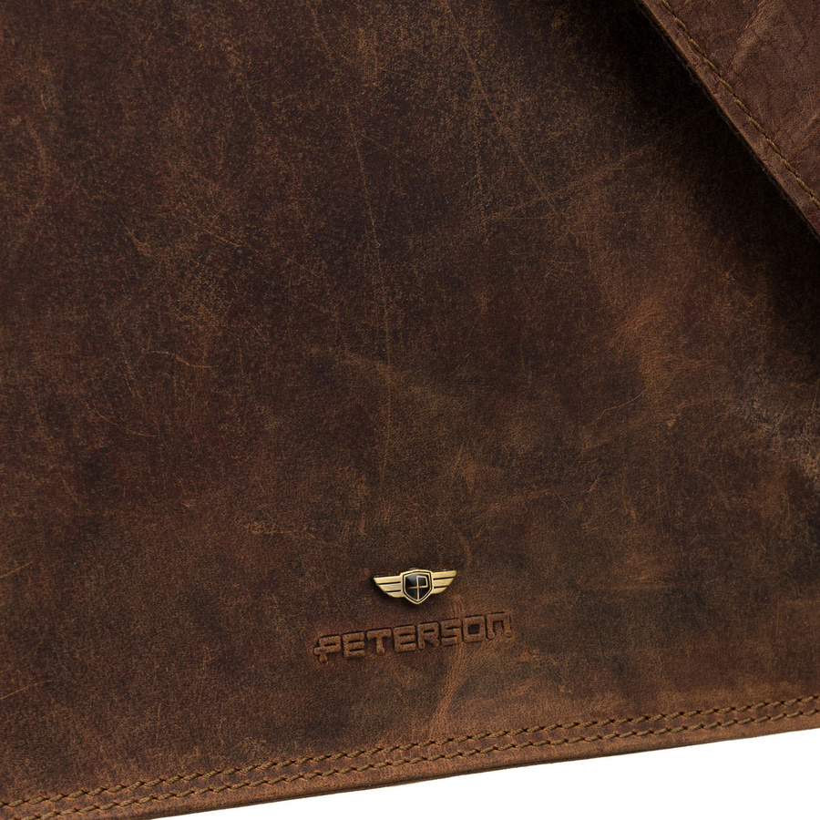 Leather bag PETERSON PTN LARS-NSH