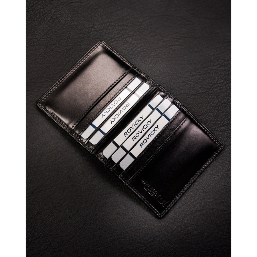 Leather card case 4U CAVALDI CW1015-LGV