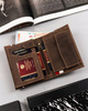 Leather wallet RFID PETERSON PTN 317PW-04 2-1-4