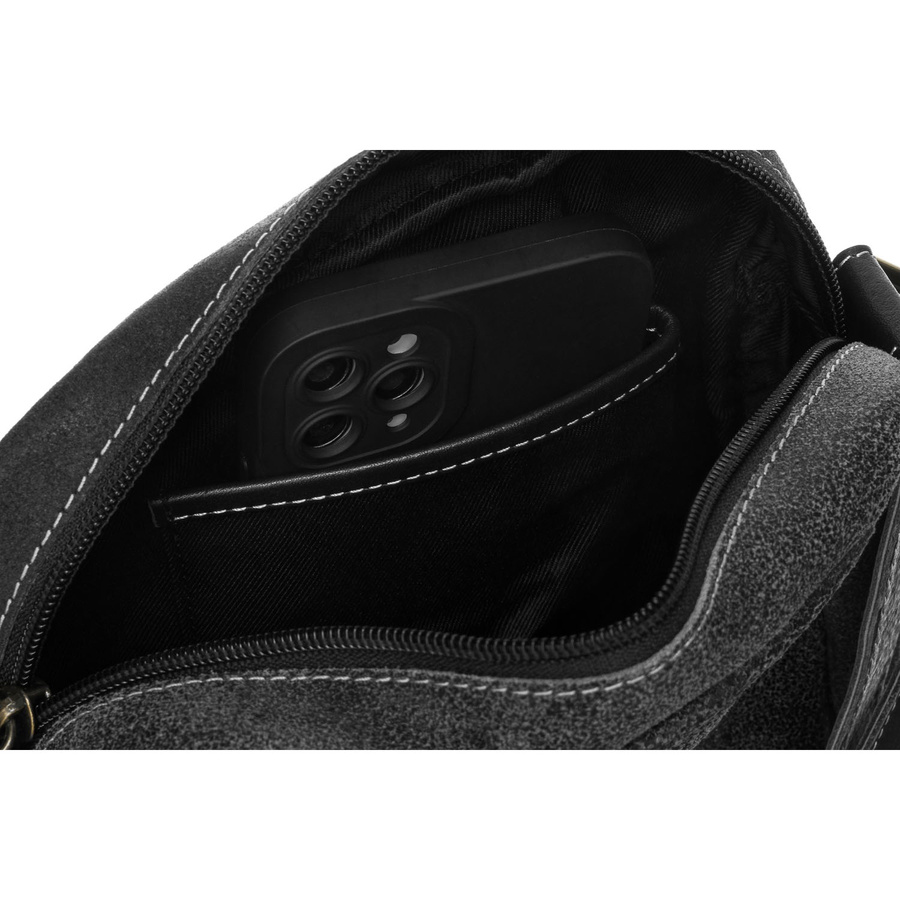 Leather bag PETERSON PTN 8023-SCC
