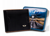 Leather's wallet RFID PETERSON PTN N78 2-1-1