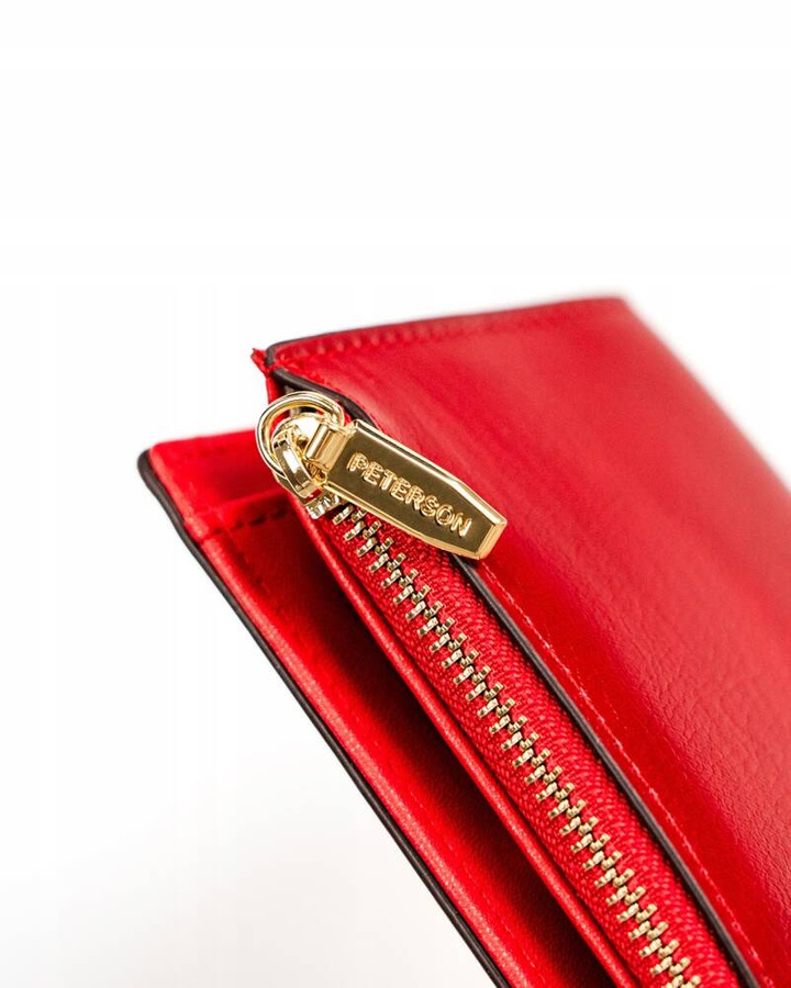 Leatherette wallet RFID PETERSON PTN 003-WEI