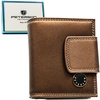 Leather wallet RFID PETERSON PTN PS329-HNL