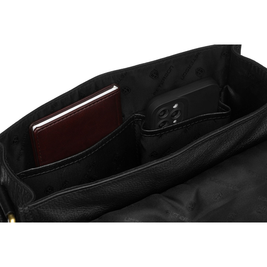 Leather bag PETERSON PTN LARS-NDM