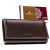 Leather wallet RFID PETERSON PTN RD-07-NGV