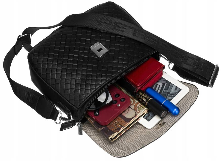 Leatherette bag PETERSON PTN 6455